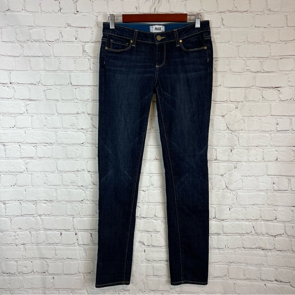 Paige Jimmy Jimmy Skinny Jeans Dark Wash size 25